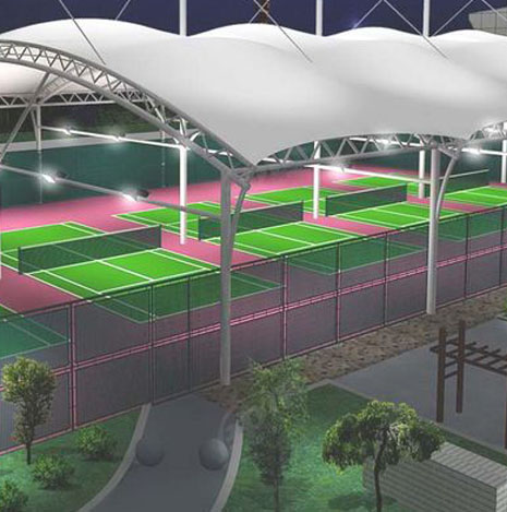 Jual Tenda Membrane Lapangan Tenis