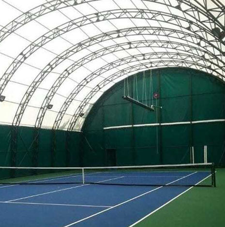 spesialis pemasangan kanopi-membrane lapangan tenis bergaransi resmi