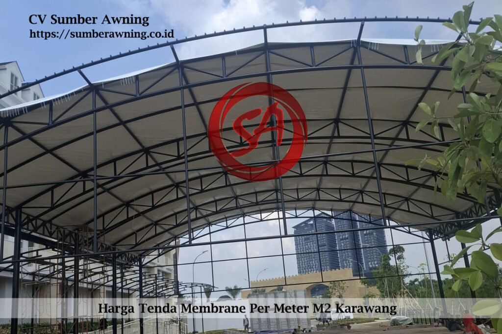 jasa tenda membrane karawang