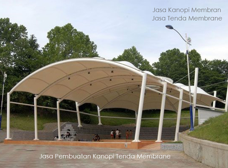 Jasa Pembuatan Kanopi Tenda Membrane
