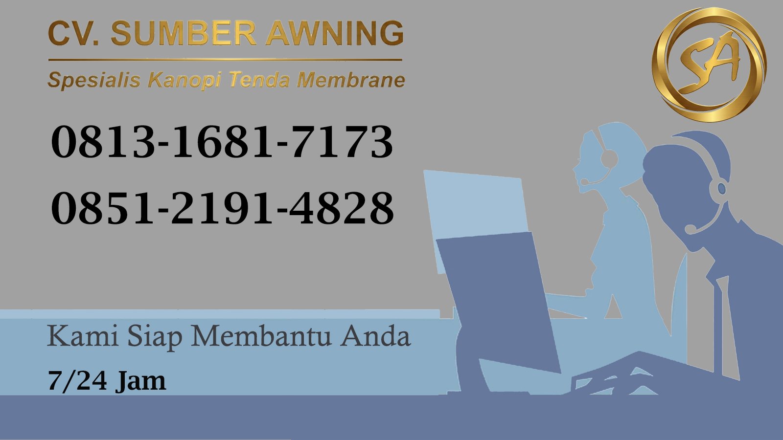 kanopi tenda membrane terdekat